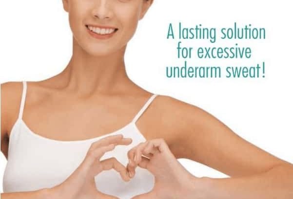 Treatment for excessive underarm sweat